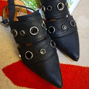 John Fluevog Serena sling back size 9.5/ 10.5